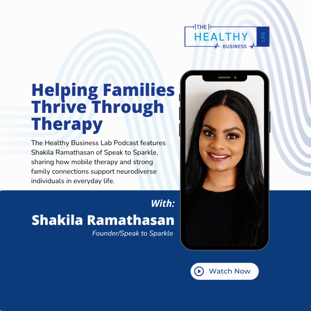 Shakila Ramathasan shares her journey and insights from Speak to Sparkle Speech Pathology